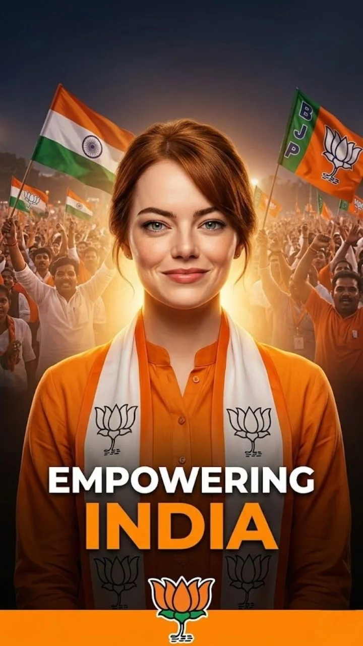 BJP Poster Prompt – Modern Political AI Image 9:16