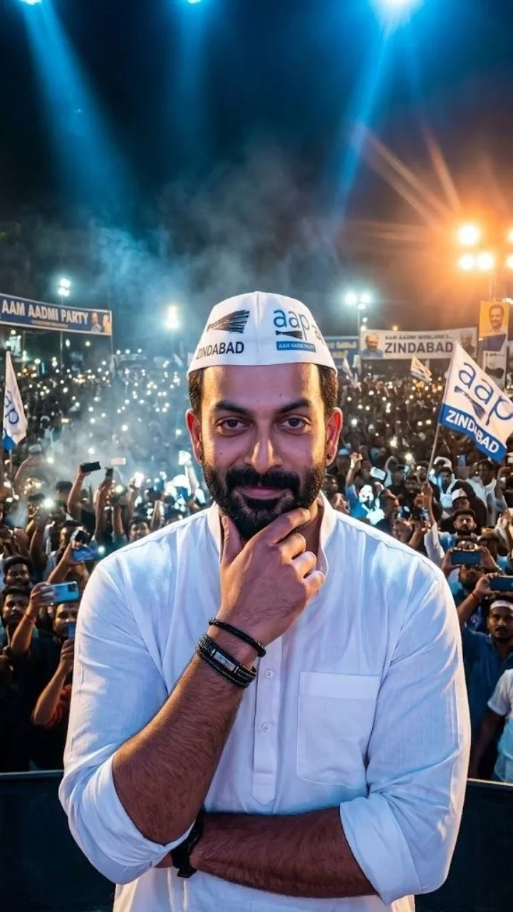 AAP Night Rally AI Photo Prompt – Cinematic Style