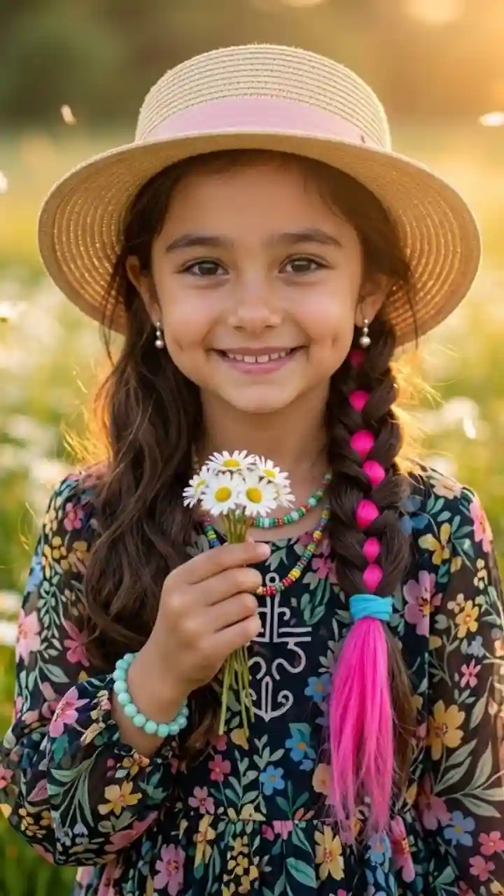 Baby Daisy Meadow AI Photo Prompt