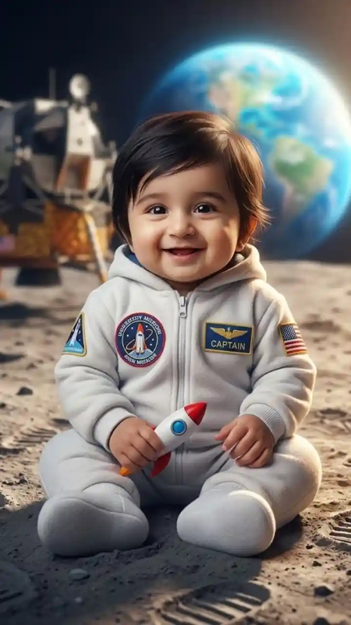 Baby Astronaut AI Image Prompt