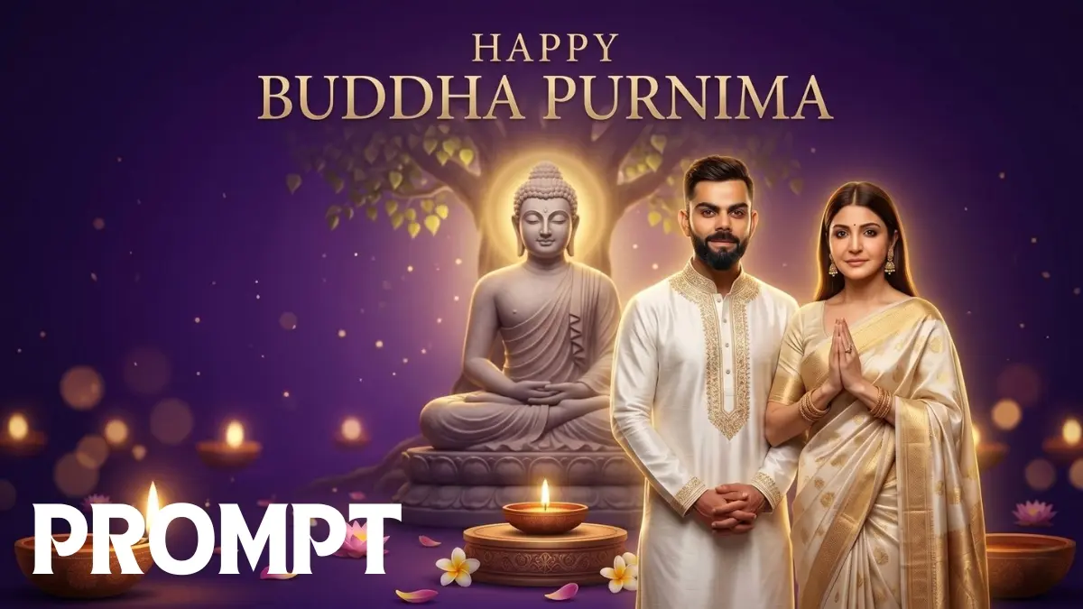Best Buddha Purnima AI Prompt