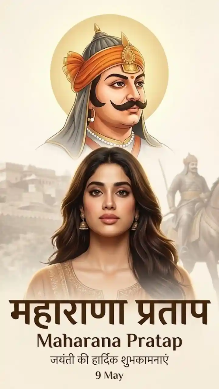 Maharana Pratap Jayanti AI Image