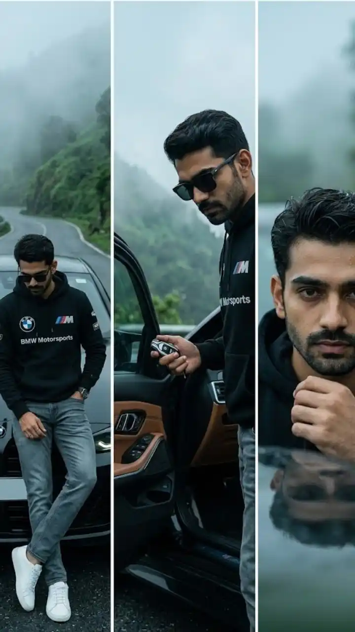BMW Cinematic AI Prompt for Luxury Car Portraits