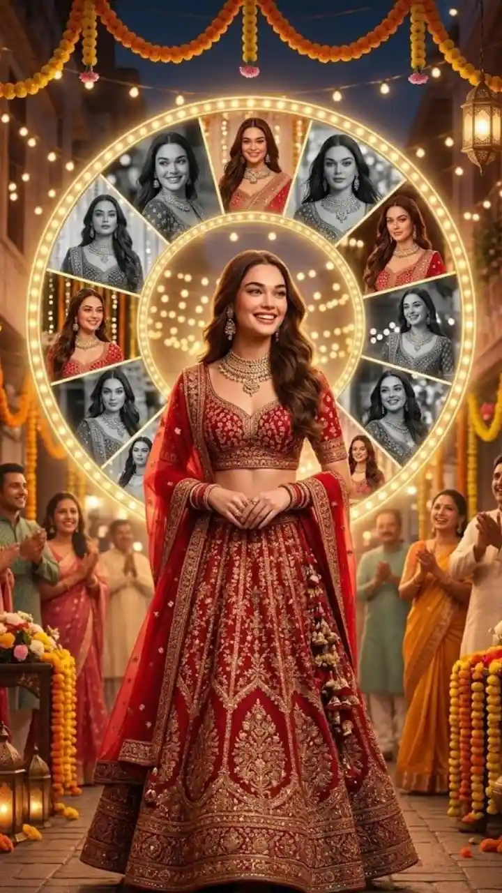 Cinematic Portrait AI Prompt for Luxury Festive Posters