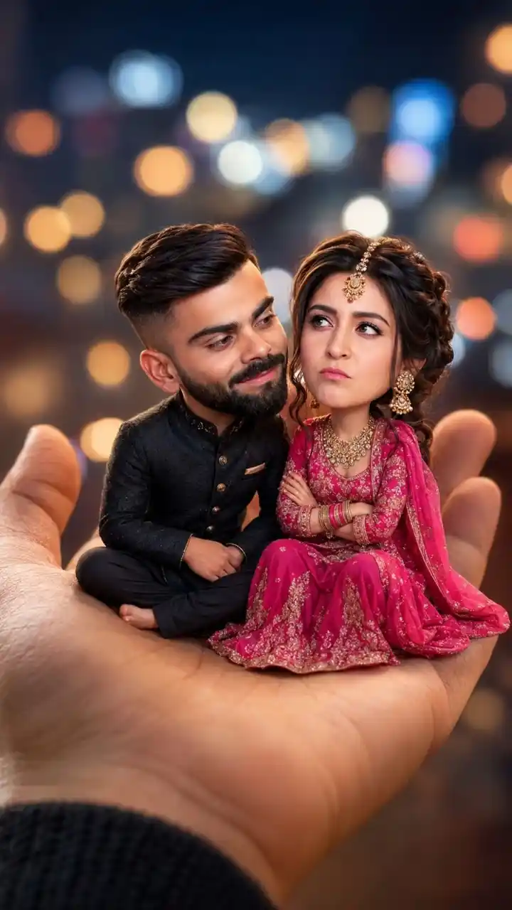 Cute Couple Chibi AI Photo Prompt for Viral Reels