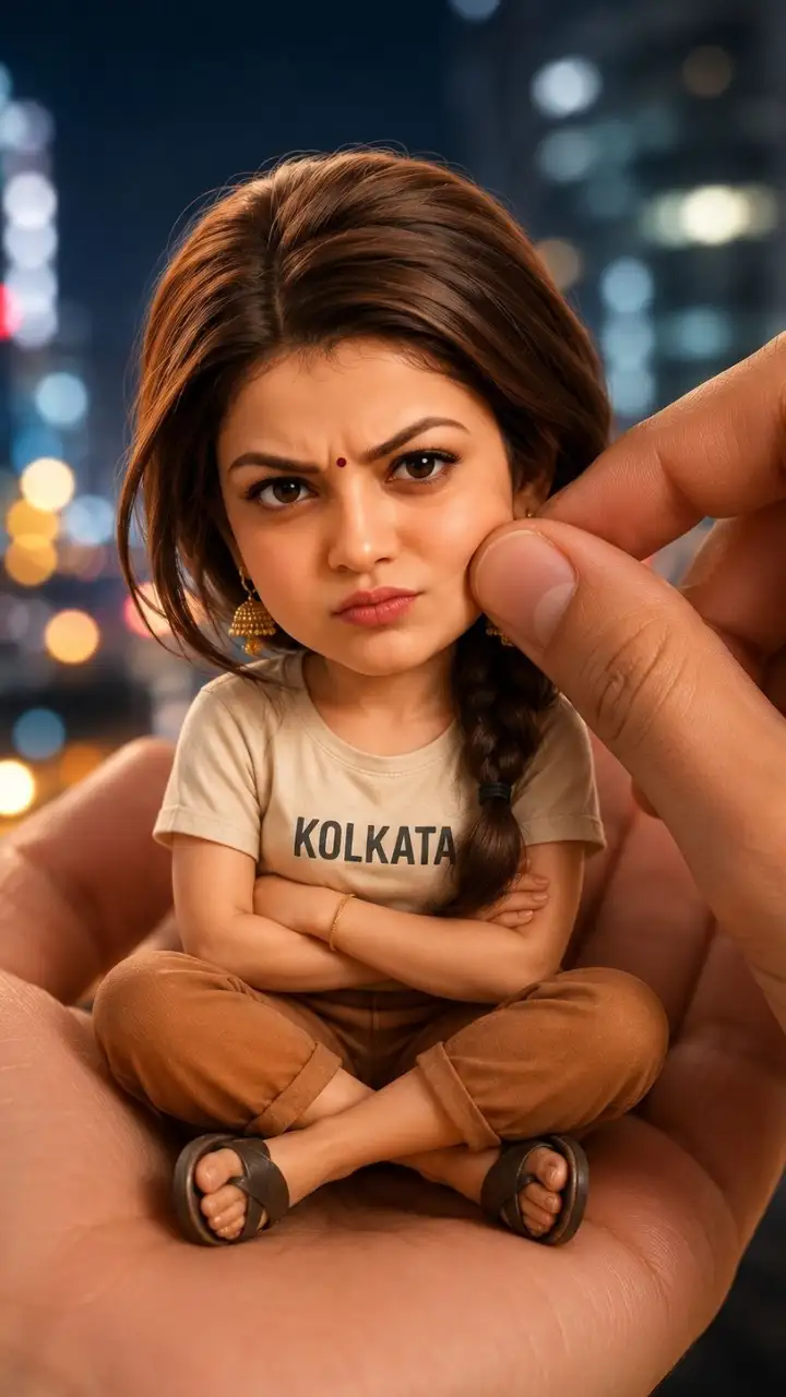 Big Head Miniature AI Prompt for Viral Chibi Photos